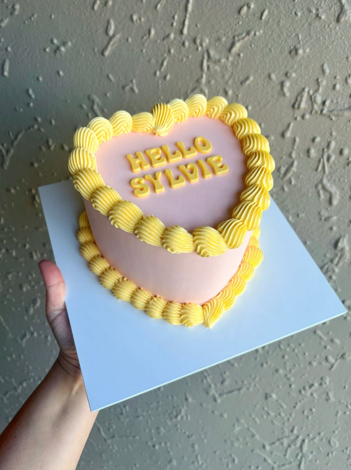 Classic Love Heart Cake