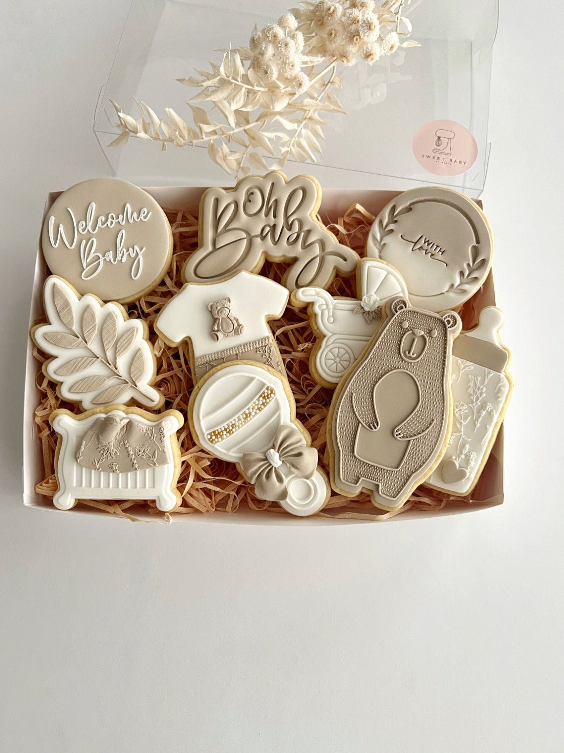Welcome Baby Girl- Shared Box