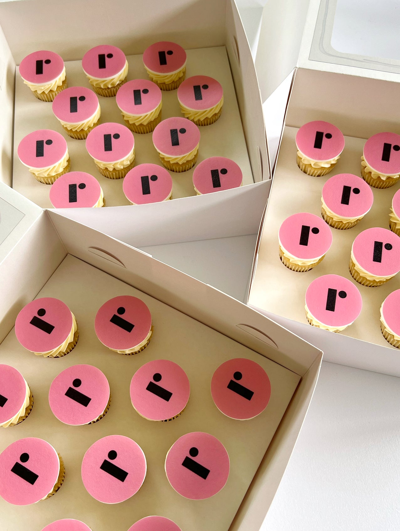 Mini Logo Cupcakes 12 Piece