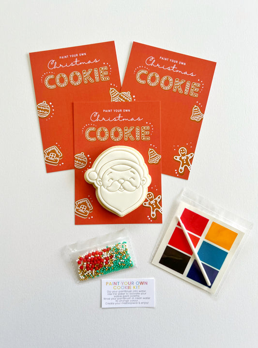 Santa Individual Paint Your Own Cookie PICK UP ONLY