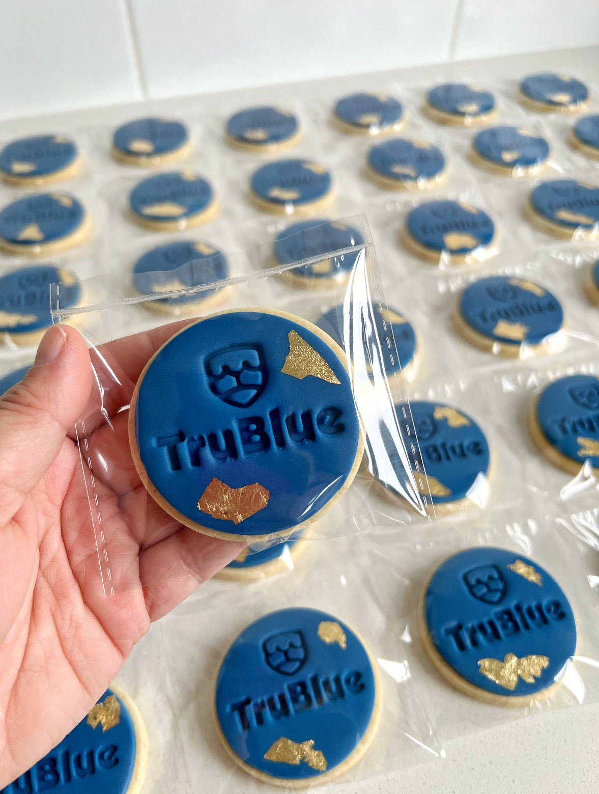 Custom Logo Cookies