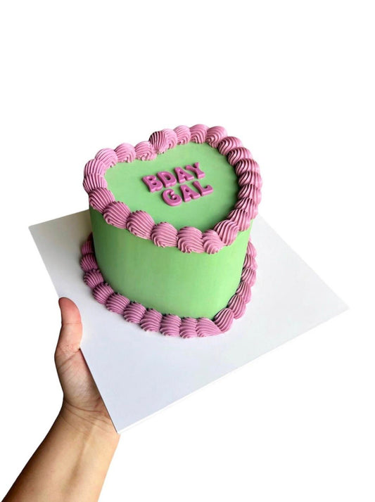 Classic Love Heart Cake